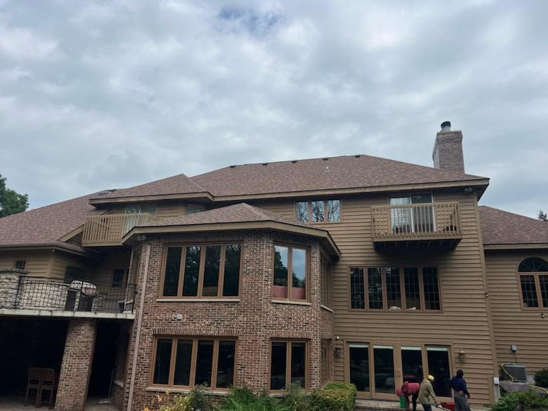 After — chimney repair project by Chimneys Plus Roofing & Exteriors in Madison, WI