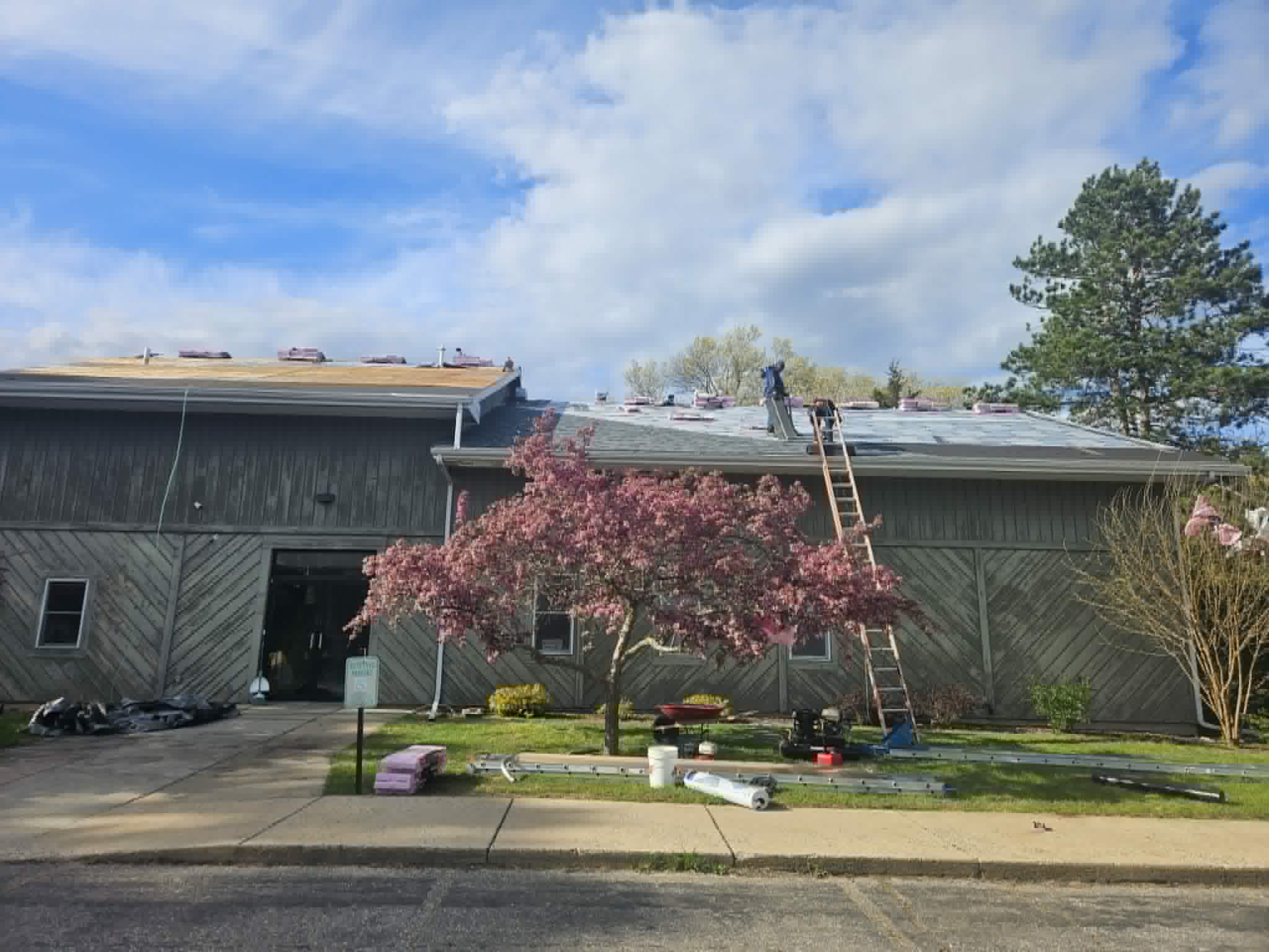 Before — chimney repair project by Chimneys Plus Roofing & Exteriors in Madison, WI